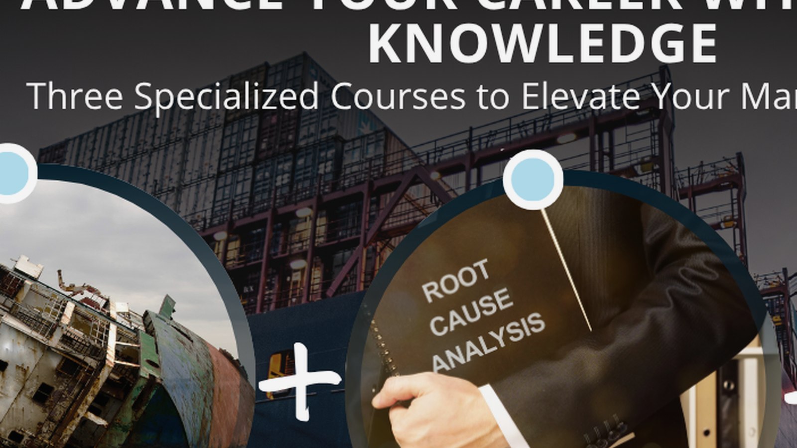 Shipping Operations & Port Management online maritime training